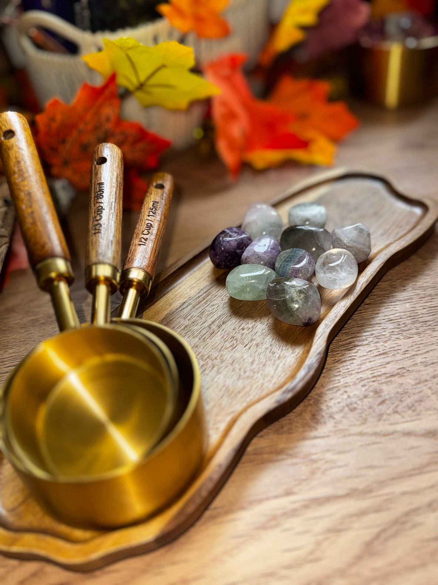 Rainbow Fluorite Tumblestone 20-30mm