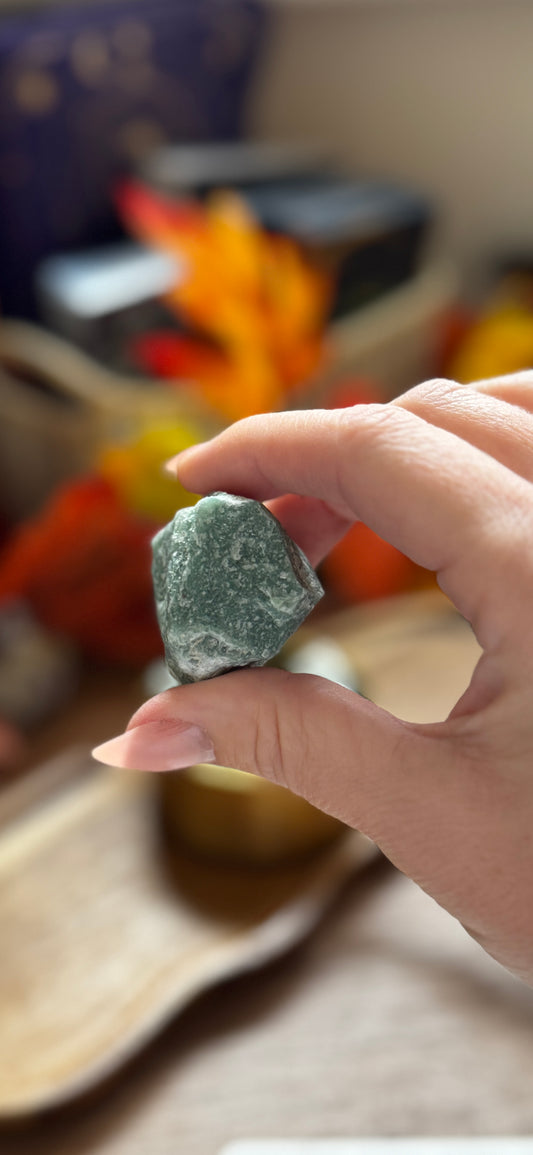 Raw Green Adventurine