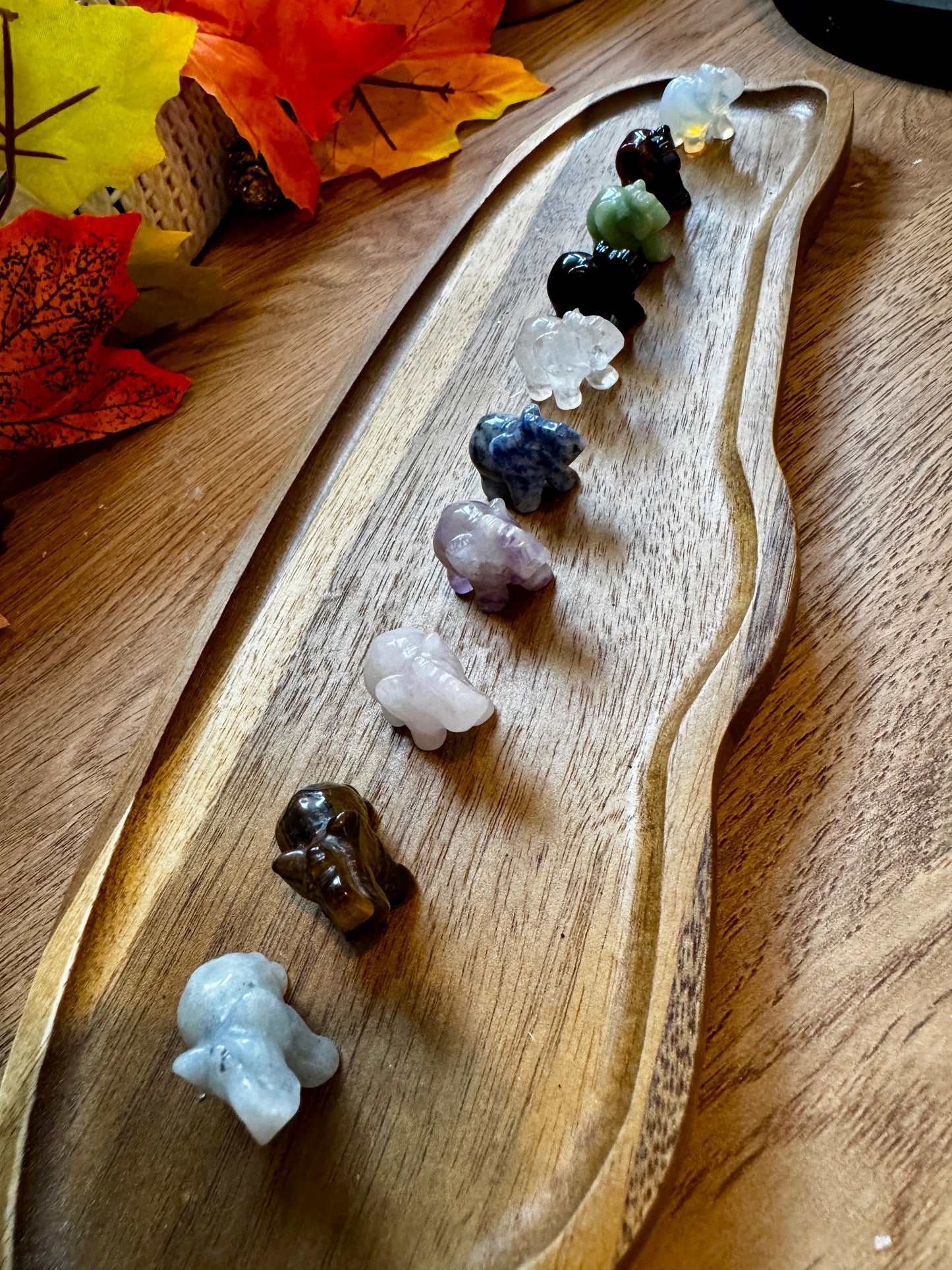 Mini Elephant Carving