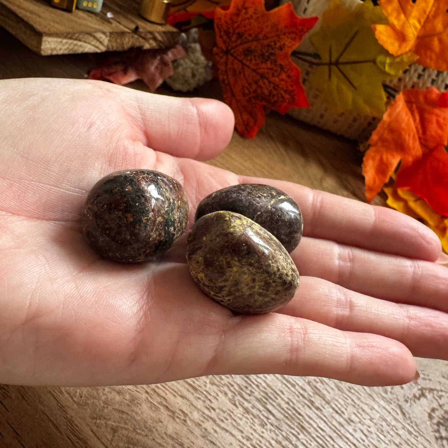 Leopardskin Jasper Tumblestone  20-30mm