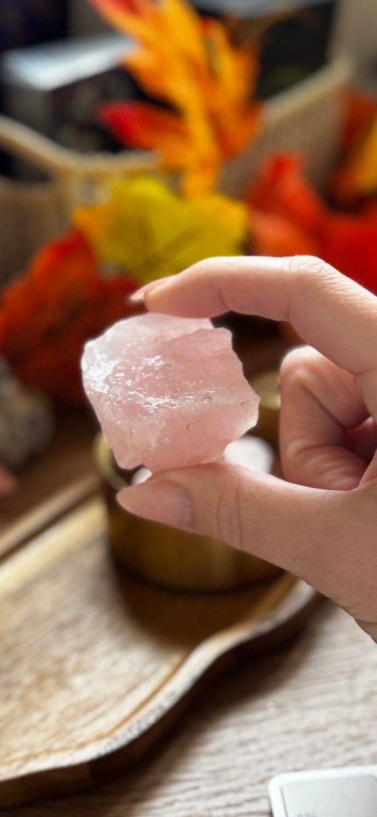 Raw Rose Quartz