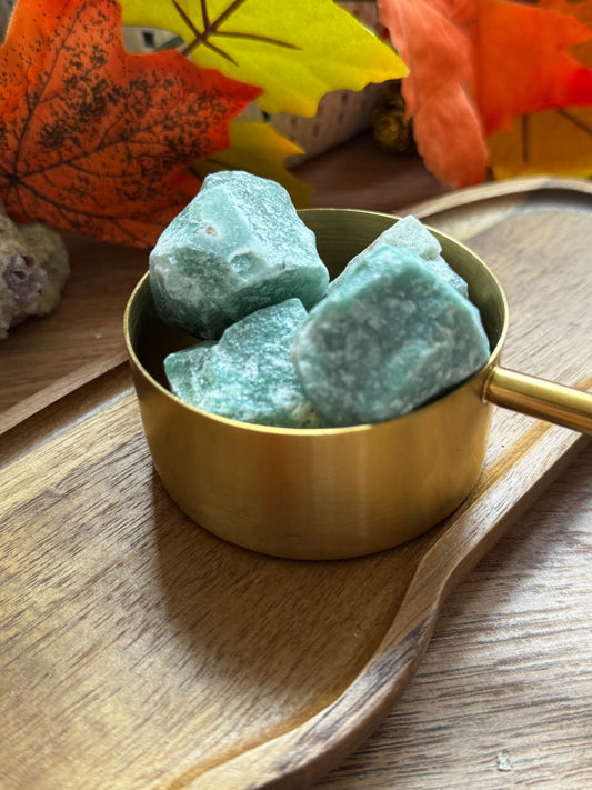 Raw Green Adventurine