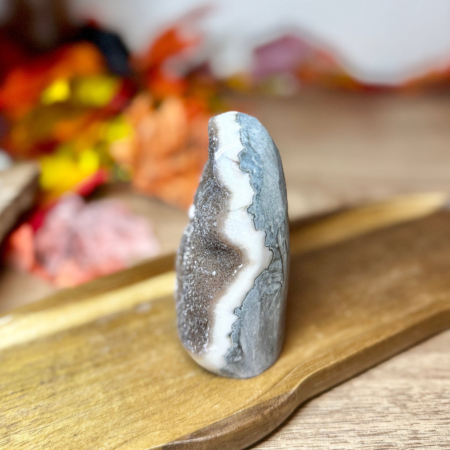 High Grade Caramel Brown Sugar Amethyst Cut Base